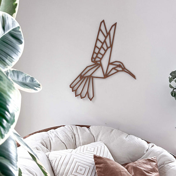 Wanddecoratie - Kolibrie