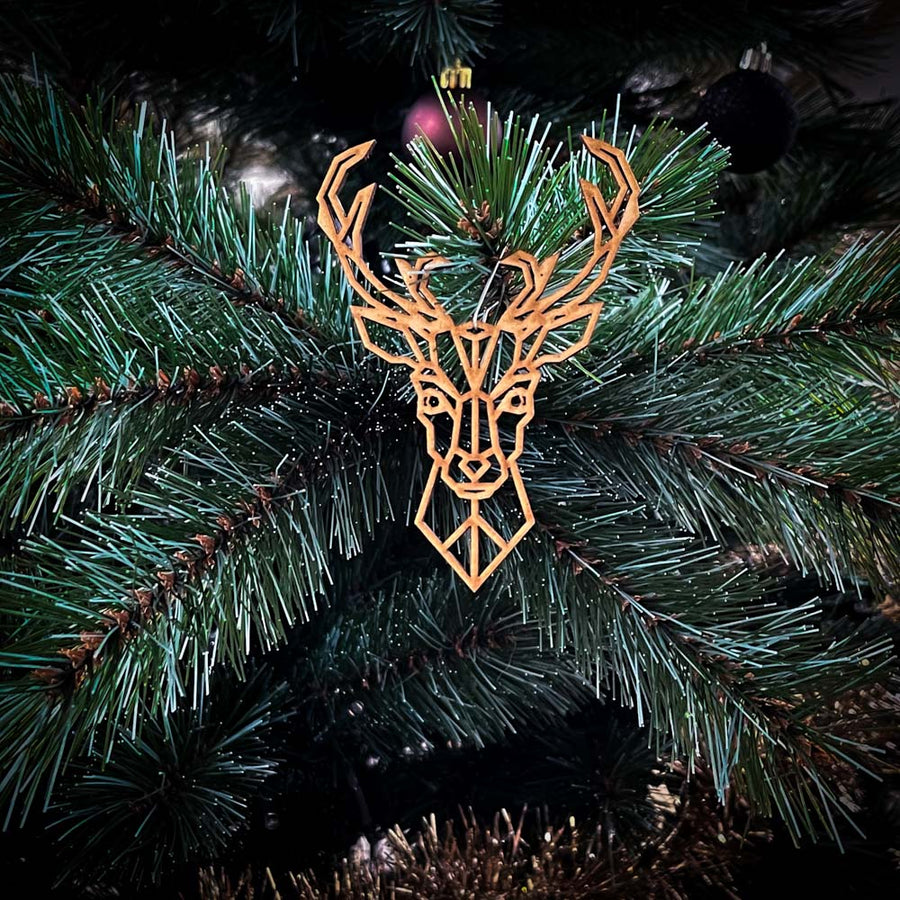 Weihnachtskugel - Hirsch