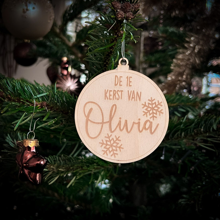 Weihnachtskugel - Erstes Weihnachten von