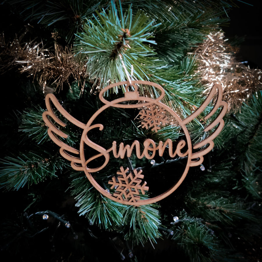 Weihnachtskugel - Eigenname des Weihnachtsengels
