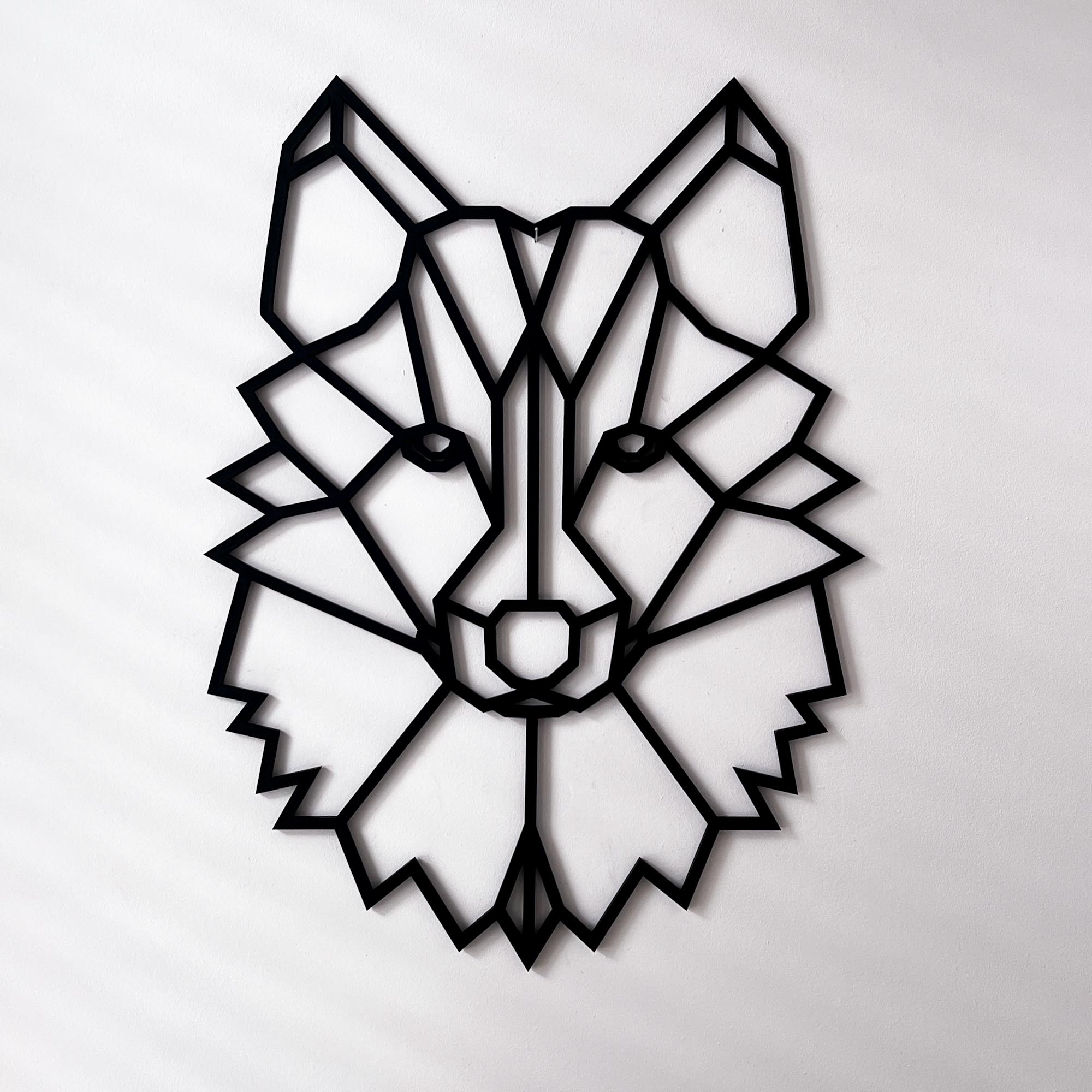 Wanddecoratie - Wolf