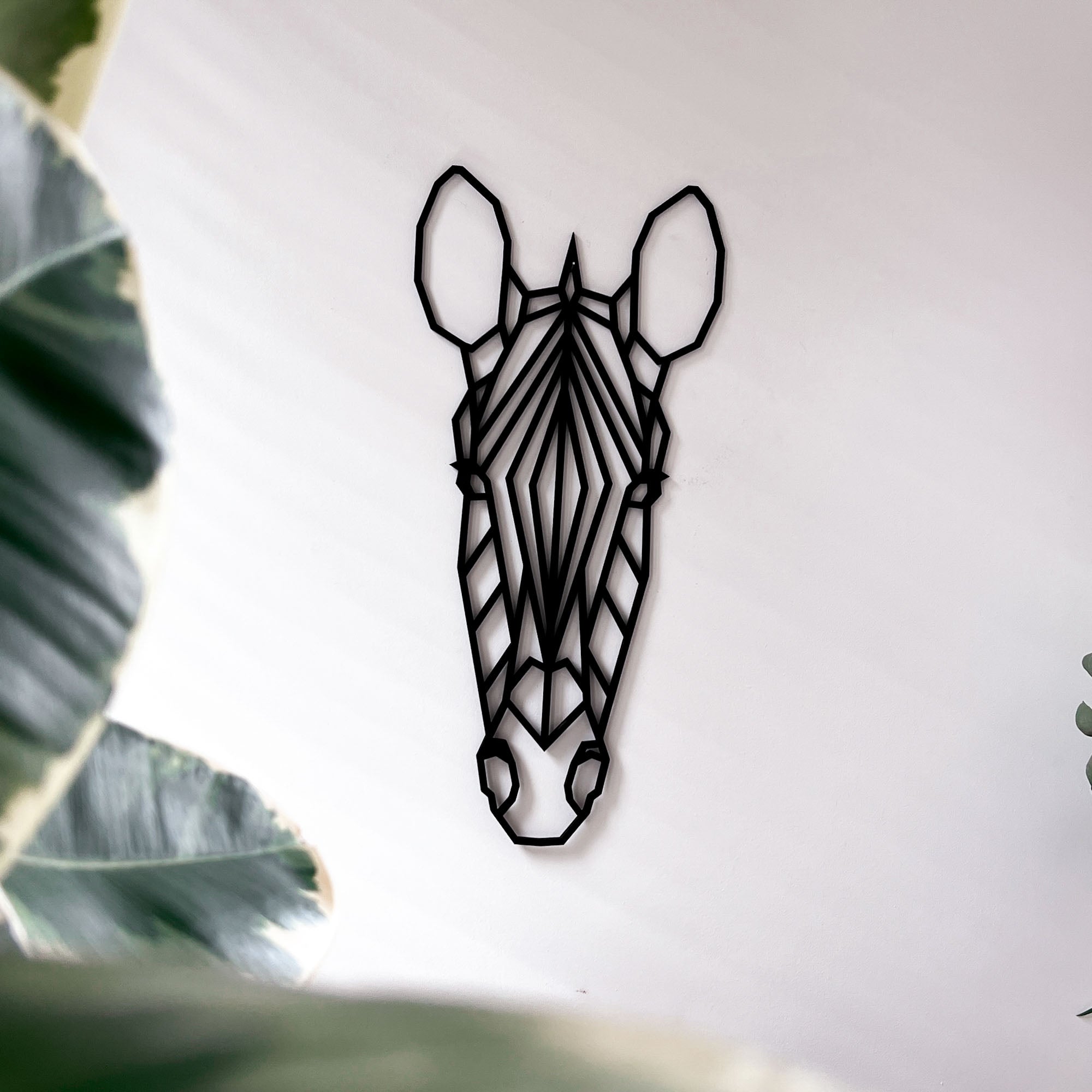 Wanddecoratie - Zebra