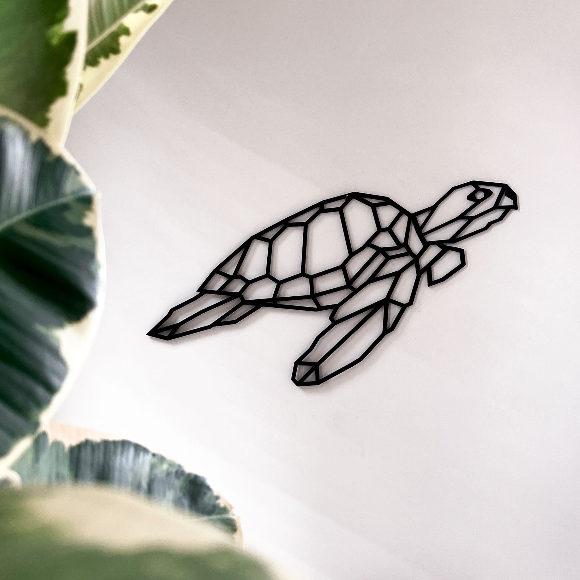 Wanddecoratie - Schildpad