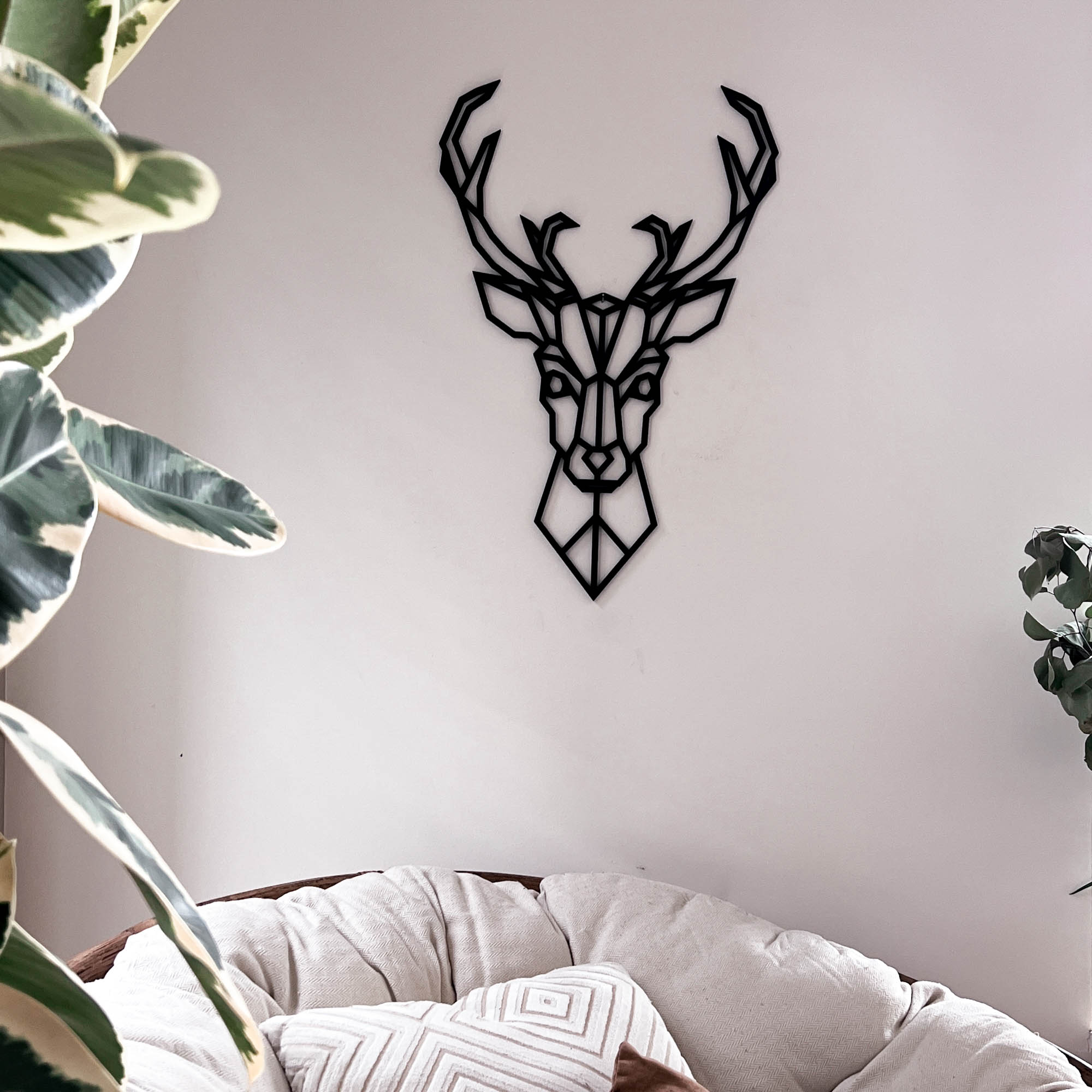 Wanddecoratie - Hert