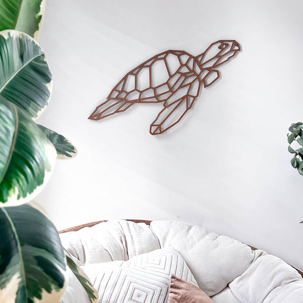 Wanddecoratie - Schildpad