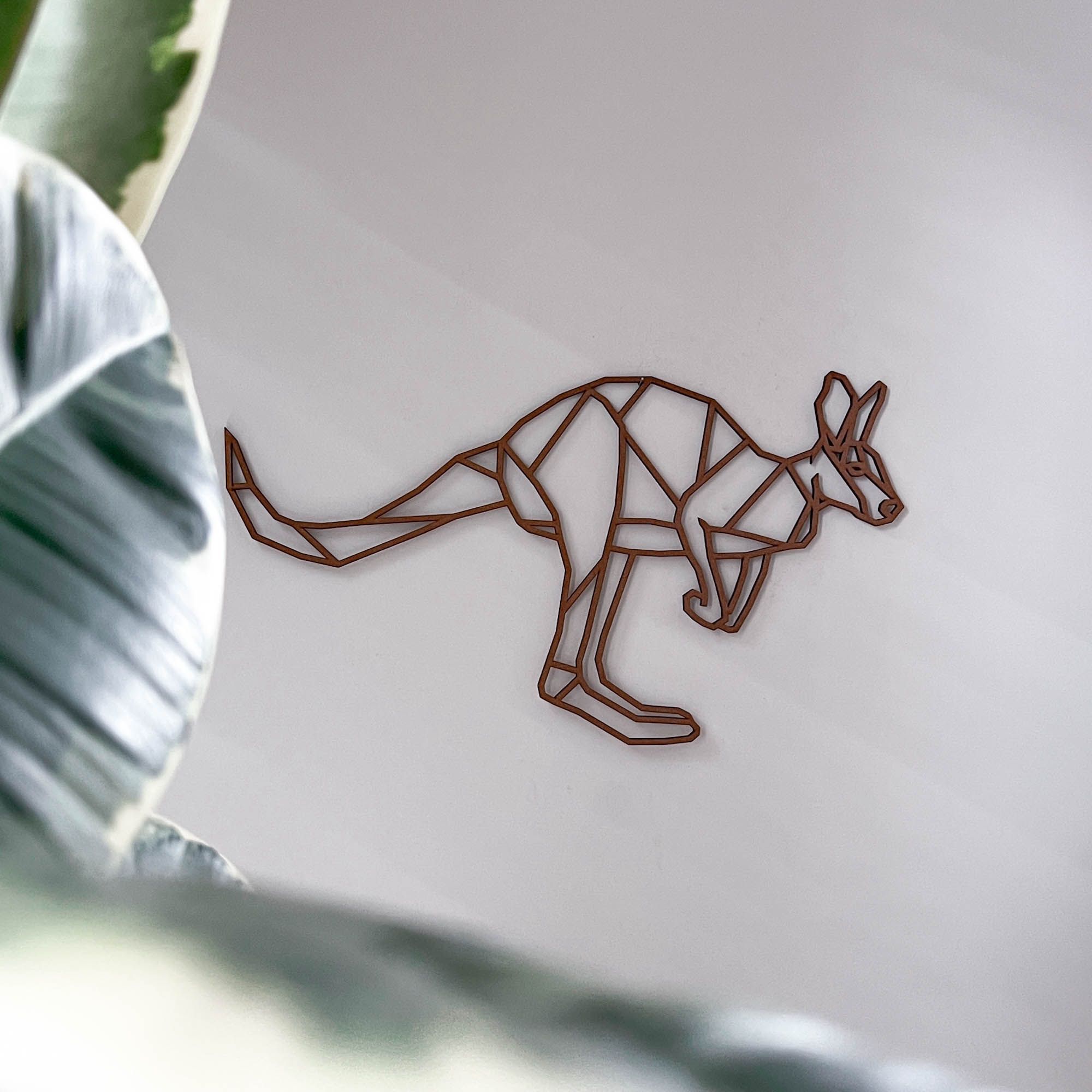Wanddecoratie - Kangoeroe